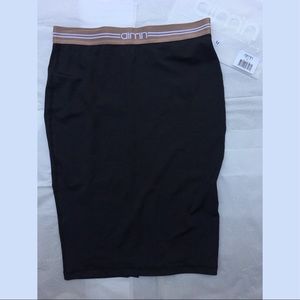 Aimn black skirt